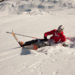A man injured while skiing